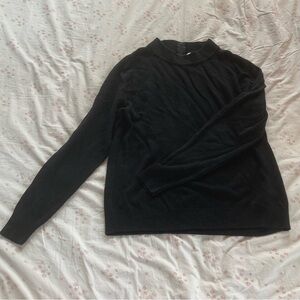 Hampshire Studio Mock Neck Sweater